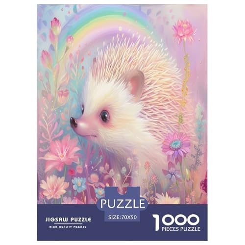 Hedgehog Puzzle 1000 Teile Schwer Puzzle Spielzeug Pädagogisches Spiel Impossible Herausforderungsspielzeug Für Erwachsene Kinder 70x50cm/1000pcs Hedgehog Puzzle 1000 Teile Schwer Puzzle Spielzeug Pädagogisches Spiel Impossible Herausforderungsspielzeug Für Erwachsene Kinder 70x50cm/1000pcs von VWENOLRIX