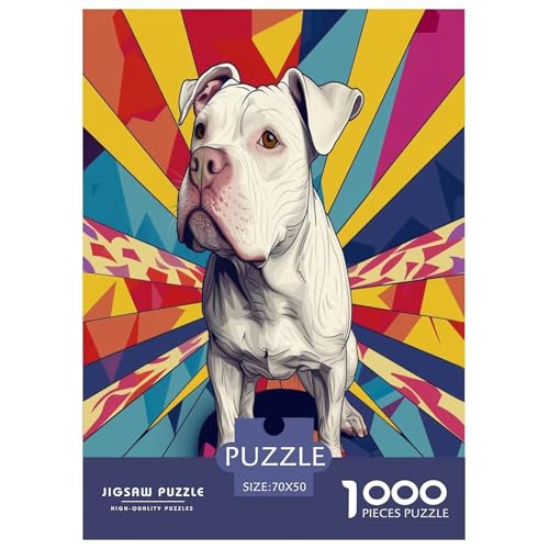 Hund Puzzle 1000 Teile Schwer Puzzle Spielzeug Pädagogisches Spiel Impossible Herausforderung Spielzeug Für Erwachsene Kinder 70x50cm/1000pcs Hund Puzzle 1000 Teile Schwer Puzzle Spielzeug Pädagogisches Spiel Impossible Herausforderung Spielzeug Für Erwachsene Kinder 70x50cm/1000pcs von VWENOLRIX
