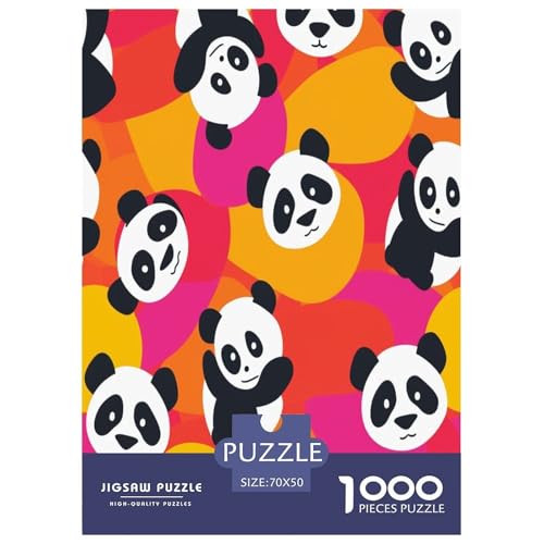 Panda Puzzle 1000 Teile Schwer Puzzle Spielzeug Pädagogisches Spiel Impossible Herausforderungsspielzeug Für Erwachsene Kinder 70x50cm/1000pcs Panda Puzzle 1000 Teile Schwer Puzzle Spielzeug Pädagogisches Spiel Impossible Herausforderungsspielzeug Für Erwachsene Kinder 70x50cm/1000pcs von VWENOLRIX
