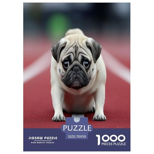Pug Puzzles 1000 Teile Schwer Puzzle Spielzeug Pädagogisches Spiel Impossible Herausforderungsspielzeug Für Erwachsene Und Kinder in Bewährter 70x50cm/1000pcs Pug Puzzles 1000 Teile Schwer Puzzle Spielzeug Pädagogisches Spiel Impossible Herausforderungsspielzeug Für Erwachsene Und Kinder in Bewährter 70x50cm/1000pcs von VWENOLRIX