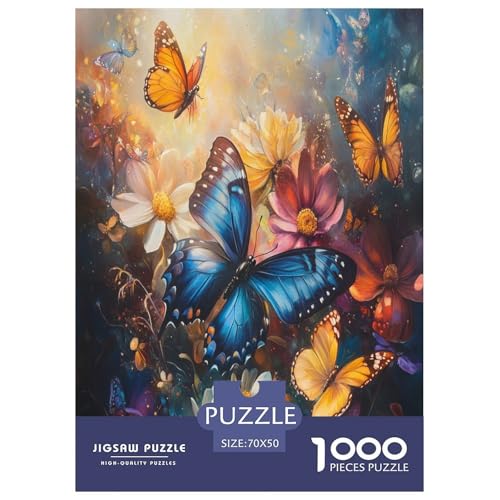 Schmetterling Puzzles 1000 Teile Schwer Puzzle Spielzeug Pädagogisches Spiel Impossible Herausforderungsspielzeug Für Erwachsene Und Kinder in Bewährter 70x50cm/1000pcs Schmetterling Puzzles 1000 Teile Schwer Puzzle Spielzeug Pädagogisches Spiel Impossible Herausforderungsspielzeug Für Erwachsene Und Kinder in Bewährter 70x50cm/1000pcs von VWENOLRIX