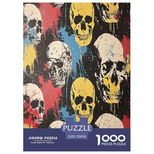 Skelett Kunst Puzzle 1000 Teile Schwer Puzzle Spielzeug Pädagogisches Spiel Impossible Herausforderungsspielzeug Für Erwachsene Kinder 70x50cm/1000pcs Skelett Kunst Puzzle 1000 Teile Schwer Puzzle Spielzeug Pädagogisches Spiel Impossible Herausforderungsspielzeug Für Erwachsene Kinder 70x50cm/1000pcs von VWENOLRIX