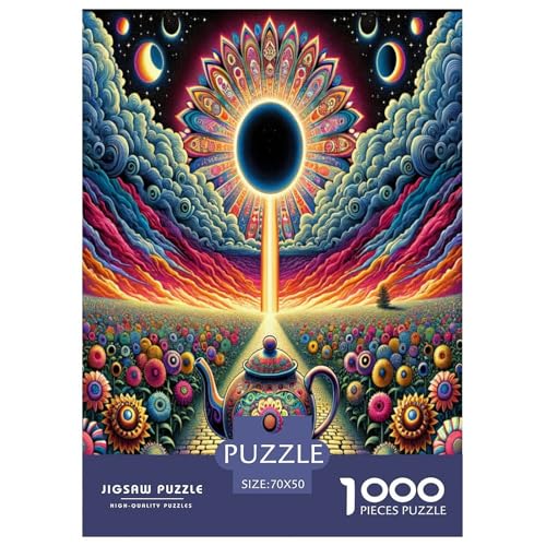 Teekanne Puzzles 1000 Teile Schwer Puzzle Spielzeug Pädagogisches Spiel Impossible Herausforderungsspielzeug Für Erwachsene Kinder 70x50cm/1000pcs Teekanne Puzzles 1000 Teile Schwer Puzzle Spielzeug Pädagogisches Spiel Impossible Herausforderungsspielzeug Für Erwachsene Kinder 70x50cm/1000pcs von VWENOLRIX
