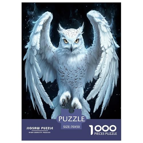 Weiße Eule Puzzle 1000 Teile Schwer Puzzle Spielzeug Pädagogisches Spiel Impossible Herausforderungsspielzeug Für Erwachsene Kinder 70x50cm/1000pcs Weiße Eule Puzzle 1000 Teile Schwer Puzzle Spielzeug Pädagogisches Spiel Impossible Herausforderungsspielzeug Für Erwachsene Kinder 70x50cm/1000pcs von VWENOLRIX