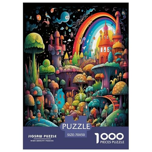 Wunderland Puzzles 1000 Teile Schwer Puzzle Spielzeug Pädagogisches Spiel Impossible Herausforderungsspielzeug Für Erwachsene Und Kinder in Bewährter 70x50cm/1000pcs Wunderland Puzzles 1000 Teile Schwer Puzzle Spielzeug Pädagogisches Spiel Impossible Herausforderungsspielzeug Für Erwachsene Und Kinder in Bewährter 70x50cm/1000pcs von VWENOLRIX