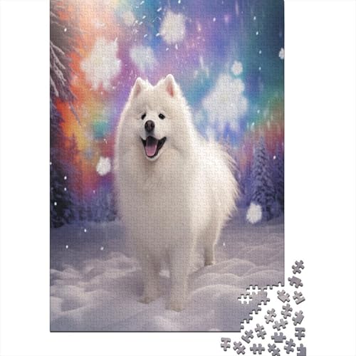 Cute Hund Puzzlespiel 1000 Teile Puzzle Für Erwachsene Und Kinder Ab 14 Jahren, Puzzle Erwachsenen Puzzlespi Puzzel 1000pcs (75x50cm) von VYIPAXTOR