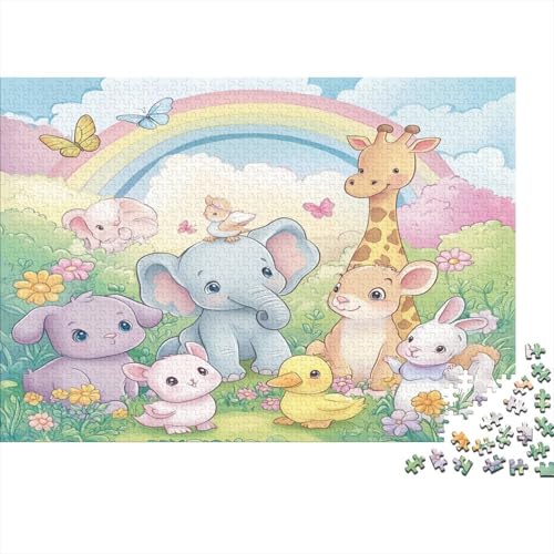 Little Elefant Puzzle 1000 Teile Puzzle Für Erwachsene Und Kinder Ab 14 Jahren Puzzel 1000pcs (75x50cm) von VYIPAXTOR