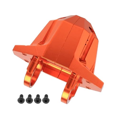 Aluminiumlegierung Hinterachs-Diff-Abdeckung Differentialabdeckung, for Traxxas UDR Unlimited Desert Racer 1/7 RC-Auto-Upgrade-Teile(Orange) von VYUHAksZ