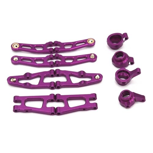 VYUHAksZ Metall-Upgrade-Teile-Kit, for SG 1603 SG 1604 SG1603 SG1604 UD1601 UD1603 UD1604 1/16 RC Car Upgrades Zubehör (Color : Red) von VYUHAksZ