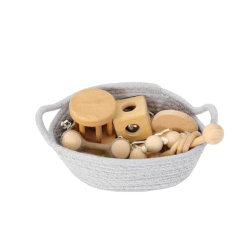 VZZCGJVT Montessori Greifspielzeug, Holzrasselspielzeug zum Greifen für Säuglinge, hölzerne Babyspielzeuge,3 Months VZZCGJVT Montessori Greifspielzeug, Holzrasselspielzeug zum Greifen für Säuglinge, hölzerne Babyspielzeuge,3 Months von VZZCGJVT