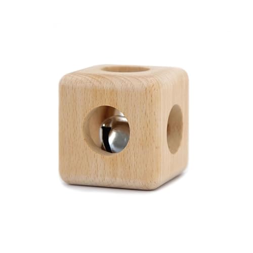 VZZCGJVT Montessori Holz Rollrassel Spielzeug, Bauchzeitspielzeug für Säuglinge,Log VZZCGJVT Montessori Holz Rollrassel Spielzeug, Bauchzeitspielzeug für Säuglinge,Log von VZZCGJVT