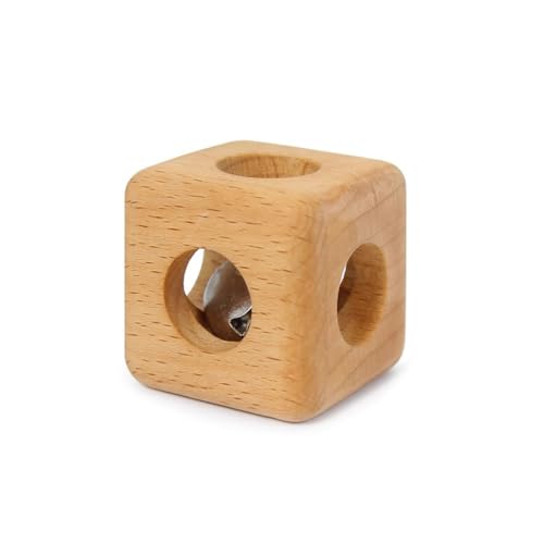 VZZCGJVT Montessori Holz Rollrassel Spielzeug, Bauchzeitspielzeug für Säuglinge,Olive Oil Wood VZZCGJVT Montessori Holz Rollrassel Spielzeug, Bauchzeitspielzeug für Säuglinge,Olive Oil Wood von VZZCGJVT