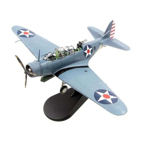 VaNmar 5,9 Zoll Maßstab 1:72 TBD Kampfflugzeug Modellflugzeug Flugzeugmodell Jet Collectibles Diecast Flugzeugmodell for Sammlung Geschenk Ornament von VaNmar