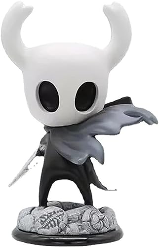 Vagbalena Herren Hollow Knight Figurine Puppe Modell Videospiel Figur Halter Dekoration für Geschenk Desktop Zimmer Auto Dekoration Zubehör (6,5 Zoll,Eine Größe) von Vagbalena