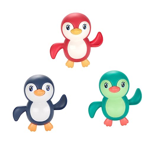 Vaguelly Badespielzeug-Set für Kinder mit Pinguin- Zum Aufziehen Wasserspielzeug Batterielos Sicher für Jungen und Mädchen Spaß Beim Lernen von Vaguelly