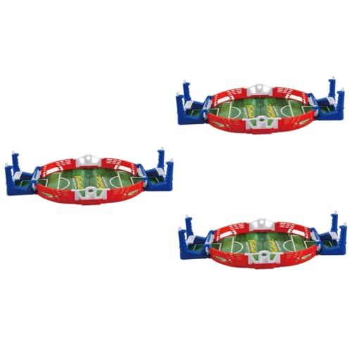 3st Desktop-fußballtisch Kleinkind Fußball Lustiges Fußballspielzeug Kinder Mini-Spielzeug Outdoor-gartenspielzeug Für Kinder Spielzeug Für Babys Kindersportspielzeug Rot Vaguelly von Vaguelly