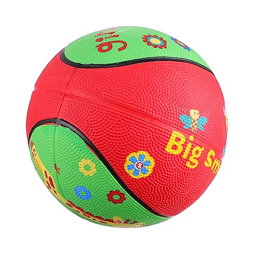 Vaguelly 1 STK der Ball kinderball Sport Stringy Balls Basketbal Tiermotiv kindsport verschleißfester Gummiball Kindersportball Cartoon-Gummiball Gummiball für Green von Vaguelly