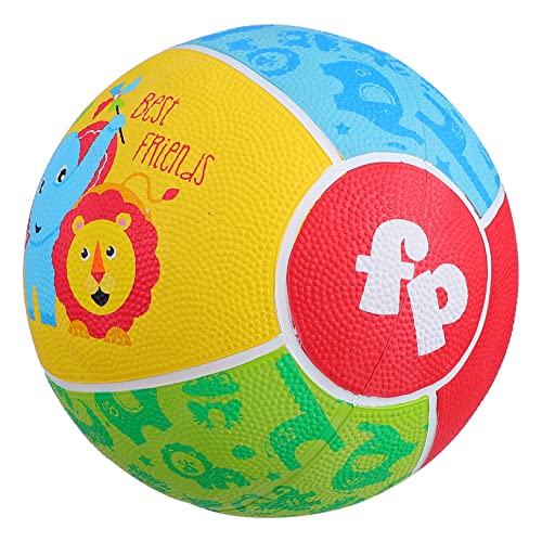 Vaguelly 1 STK der Ball kinderball pufferball Funny Toys gilbe Educational Toys Outdoor Kindersportball verschleißfester Gummiball Kreatives Lernspielzeug Cartoon-Gummiball Yellow von Vaguelly