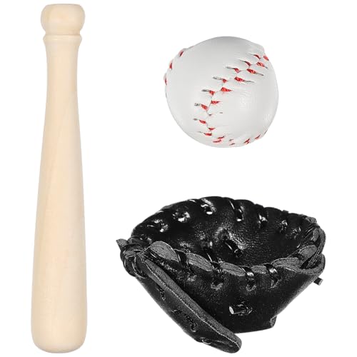 Vaguelly 1 Satz Baseball-Modell sicherheitsleine für klein Baseballhandschuh bastelsets für Mini zubehör Mini Mini-Baseballschläger- von Vaguelly