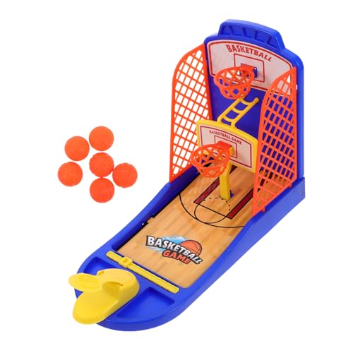 Vaguelly 1 Satz Basketball Für Spieler Basketball-Shooter- Srunki- Basketball-Spiele Basketball-Indoor-Spiel Winziger Basketballkorb Sportartikel Minispiele Plastik von Vaguelly