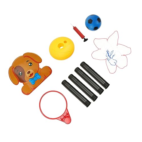 Vaguelly 1 Satz Basketballständer für Reifen Basketball Hoop Indoor Basketballkorb für drinnen Ständer für Basketballkörbe für Kleinkinder Basketball-Netz-Kit Plastik von Vaguelly