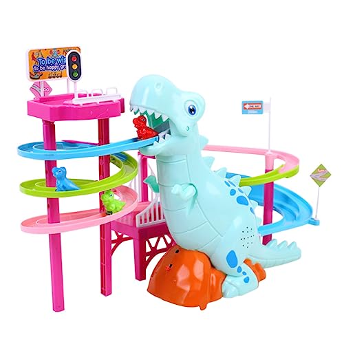 Vaguelly 1 Satz Dinosaurier- Activity für adventsgeschichten spielsachen für Kid Toys zum Treppensteigen kreatives Kinderspielzeug Plastik Sky-Blue von Vaguelly