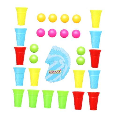 Vaguelly Safe Smooth 1 Set Eiscreme-spielspielzeug Gehirnentwicklung für Partyspiele für Jungen und Mädchen von Vaguelly