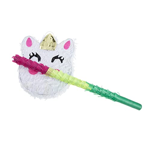 Vaguelly 1 Satz Einhorn-Piñata Kuscheltiere fiesta pinata mini Kinderspielzeug Feste partydekoration party decoration Piñata gefülltes Spielzeug mit gefüllte Piñata Papier von Vaguelly