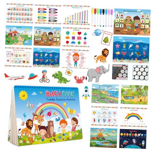 Vaguelly 1 Satz Erleuchtung DIY Bastelaufkleber Cartoon Aufkleber Für Kinderspielzeug Spielzeug Buchaufkleber DIY Aufkleber Buchspielzeug Für Aufkleberbuch Lustige Abziehbilder Papier von Vaguelly