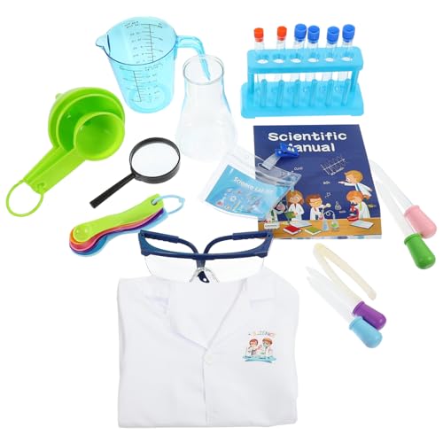 Vaguelly 1 Satz Experimentierkasten Puzzle-Spielzeug Science-Kits für Kinder zu Hause Chemistry Set for experimentierkästen Kinder Wissenschaftliches Spielzeug für Kinder im Labor von Vaguelly