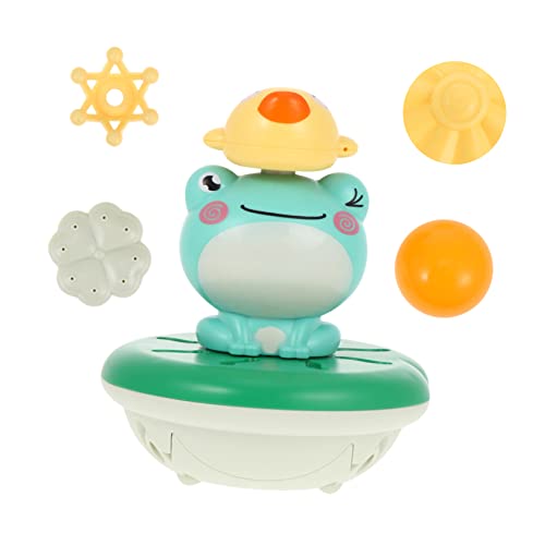 Vaguelly 1 Satz Frosch Badespielzeug Für Wassersprühspielzeug Cartoon- Babyparty- Wasserspielzeug Für Die Sommerdusche Lustiges Badespielzeug Plastik von Vaguelly