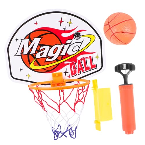 Vaguelly 1 Satz Jungen basketballspiel für kindergeburtstags mitgebsel Basketball Training basketballkorb -Basketballrahmen Cartoon-Basketball-Rahmen Plastik von Vaguelly