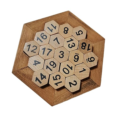 Vaguelly 1 Satz Kids Number Puzzle Spielzeug Pädagogisches Iq Spiel Spielzeug Früheres Lernen Spielzeug von Vaguelly