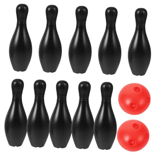 Vaguelly 1 Satz Kinderspielzeug Bowling-Spielzeug für Kinder Bowlingspiele im Freien Bowlingspiel für Kinder familienspiele reisespiel Kinder Indoor-Spielzeug Kindersportspielspielzeug von Vaguelly