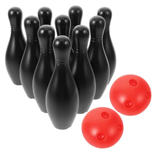 Vaguelly 1 Satz Kinderspielzeug familienspiele reisespiel kinderzimmer kinderspielsachen für Jungen Bowlingkugel für Bowling- Bowling für Sport von Vaguelly