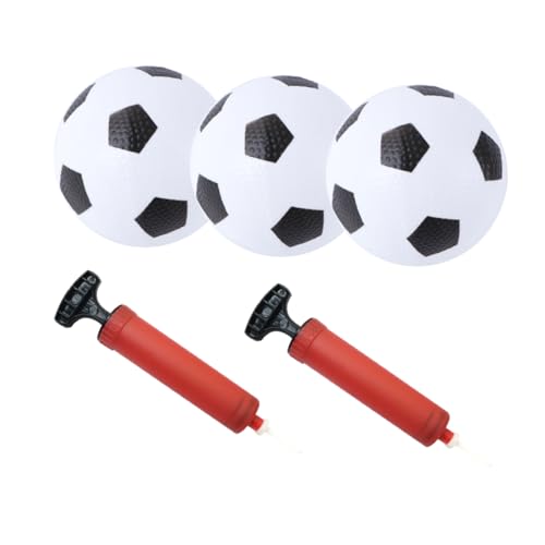 Vaguelly 1 Satz Kleiner Fußball Fußbälle Fußball für Kinder Kleinkindspielzeug Mini-Sportbälle -Fußball Spielzeug für Kinder kinderspielzeug lustiger Fußball Teamspiel Spielzeug PVC von Vaguelly