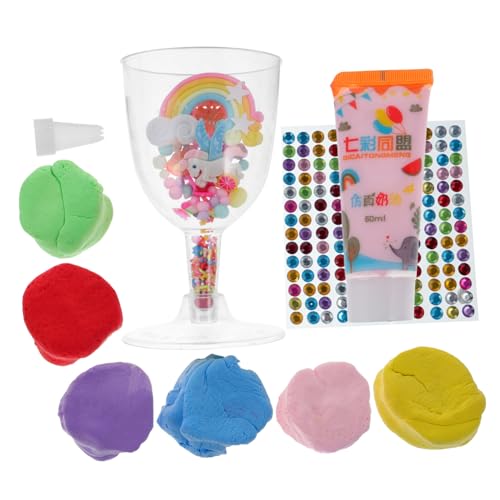 Vaguelly 1 Satz Kreative Handarbeit DIY bausatz DIY Kits spielsachen für Art Creation spielzeuge für Bastelset aus Ton handgemachtes DIY Tonspielzeug Plastik von Vaguelly