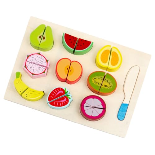 Vaguelly 1 Satz Küchen Spielzeugset für Mädchen mit Bunten Obstschneide Spielzeugen Pädagogisches Rollenspielzeug für Kleinkinder Fördert Kreatives und Lernen Vaguelly 1 Satz Küchen Spielzeugset für Mädchen mit Bunten Obstschneide Spielzeugen Pädagogisches Rollenspielzeug für Kleinkinder Fördert Kreatives und Lernen von Vaguelly