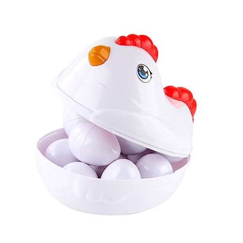 Vaguelly 1 Satz Küken verdreht Gashapon passendes Ei-Spielzeug Anzahl passender Eier Kinder lernspiel bastelzeug für Kinder Cartoon-Huhn-Spielzeug Kinder pädagogisches passendes Spielzeug von Vaguelly