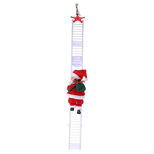 Vaguelly 1 Satz Leiter Weihnachtsmann Zwerge Christbaumschmuck Weihnachtsbaum Urlaub Auto Ornamente Weihnachtsschmuck Weihnachts-hüpfburgen Weihnachten Animatronik Rot Pp von Vaguelly