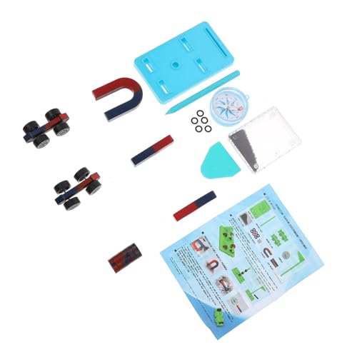 Vaguelly 1 Satz Magnet Wissenschafts-Kits Für Kinder Wissenschaftliches Experimentierset Experimentelle Werkzeuge Der Physik Laborgrundschaltung Schaltungen Experimente Kit Plastik von Vaguelly