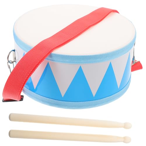 Vaguelly 1 Satz Musik Instrumente Für Kinder Kindertrommel Kinder Trommeln Bildung Percussion-Instrument Trommel Für Kinder Bildungsspielzeug Spielzeug Kleine Trommel Snare-Drum-kit Hölzern von Vaguelly