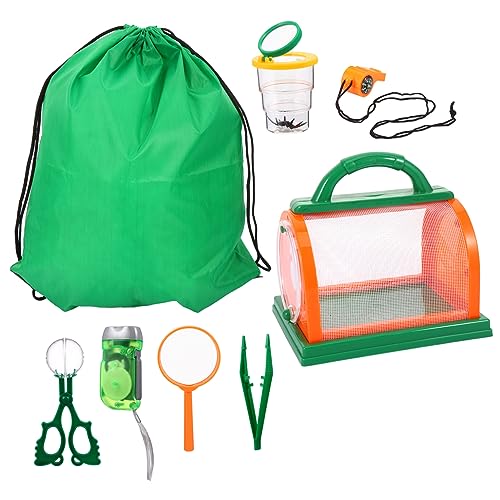 Vaguelly 1 Satz Outdoor-Abenteuer-kit Für Kinder Outdoor-abenteuerset Für Kinder Outdoor-abenteuerspielzeug Für Kinder Insektenfänger-kit Für Kinder Wanderspielzeug Plastik von Vaguelly