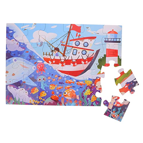 Vaguelly 1 Satz Puzzle Für Rätsel Für Kleinkinder Vorschulpuzzles Für Im Alter Von 3-5 Jahren Rätsel Kinderpuzzles Im Alter Von 3-5 Jahren Katzenrätsel Papier von Vaguelly