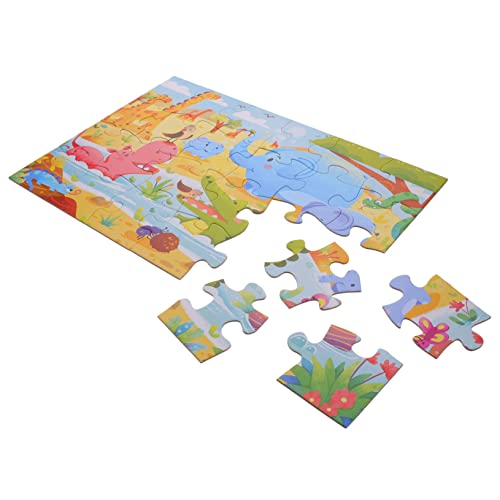 Vaguelly 1 Satz Puzzle Für Rätsel Kleinkindspielzeug Kleinkind-Puzzle Vorschulrätsel Rätsel Kinderpuzzles Im Alter Von 3-5 Jahren Für Kinderspiele Papier von Vaguelly