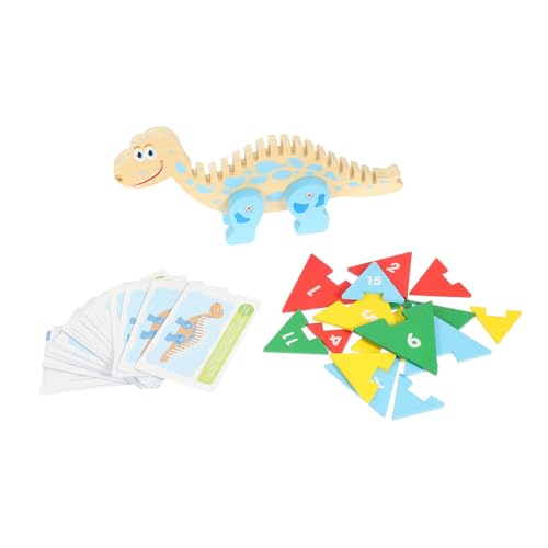 Vaguelly 1 Satz Puzzle-blöcke 3D-Puzzle Junge Spielzeug Rätsel Für Kleinkinder Spielzeug Für Kleinkinder Bodenrätsel Spielzeug Für Mädchen Kinderrätsel Kleinkind-Puzzle Holz Colorful von Vaguelly