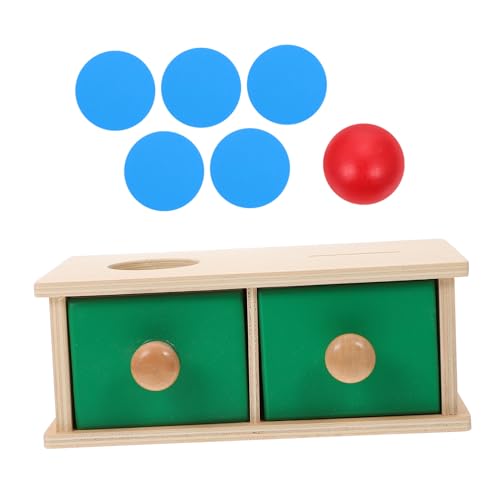 Vaguelly 1 Satz Schublade Ziel Box Kleinkindspielzeug Babyspielzeug Bauen Kinderspielzeug Sensorisches Stielspielzeug Kinderspiele Frühpädagogisches Hölzern von Vaguelly