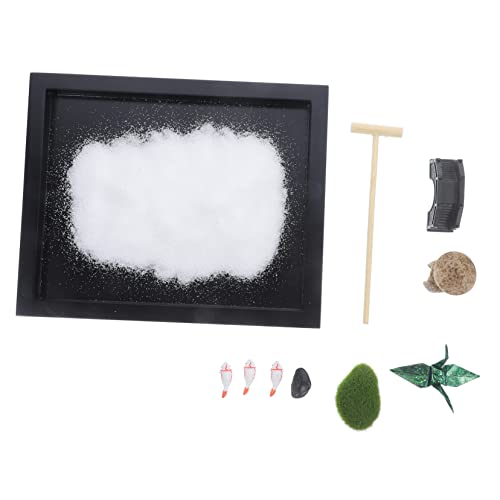 Vaguelly 1 Satz Simulations-sandtisch Miniaturen Deckel Sandkasten Bausatz Im Freien Zubehör Basteln Bastelset Zen-Garten-Set Haushaltskunst Sandtischkunst Tischschmuck Plastik von Vaguelly