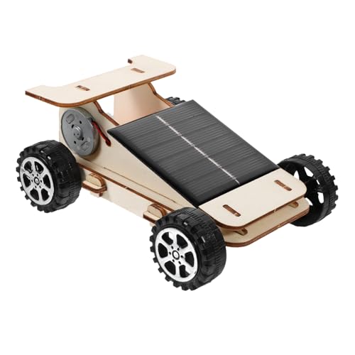 Vaguelly 1 Satz Solare Autos Roboter Bildungsspielzeug Spielzeugautos Solarbetriebenes Fahrzeug Konstruktionsspielzeug Sonnensystem Nachtlicht Puzzle Höhlenbausatz Weltraumspielzeug Holz von Vaguelly