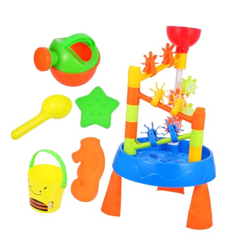 Vaguelly 1 Satz Strandtisch Sandtisch Sandtisch Spielset Strandspielzeug Für Kinderspielzeug Colorful Plastik von Vaguelly